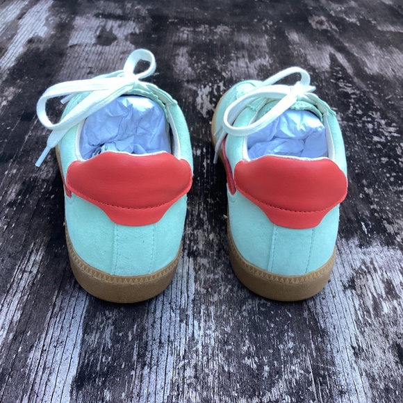 Anthropologie Dolce Vita Notice SNEAKERS pear - Picture 6 of 8